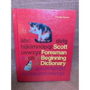 Scott Foresman Beginning Dictionary 1983 Vintage Hardcover Thorndike Barnhart